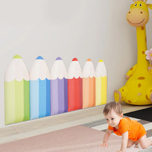 Pencil Wall Stickers Anti-Collision Padding For Kids Self-Adhesive