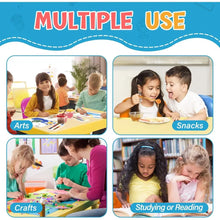 LISM Kids Plastic Table and Four Chairs Set for Playroom