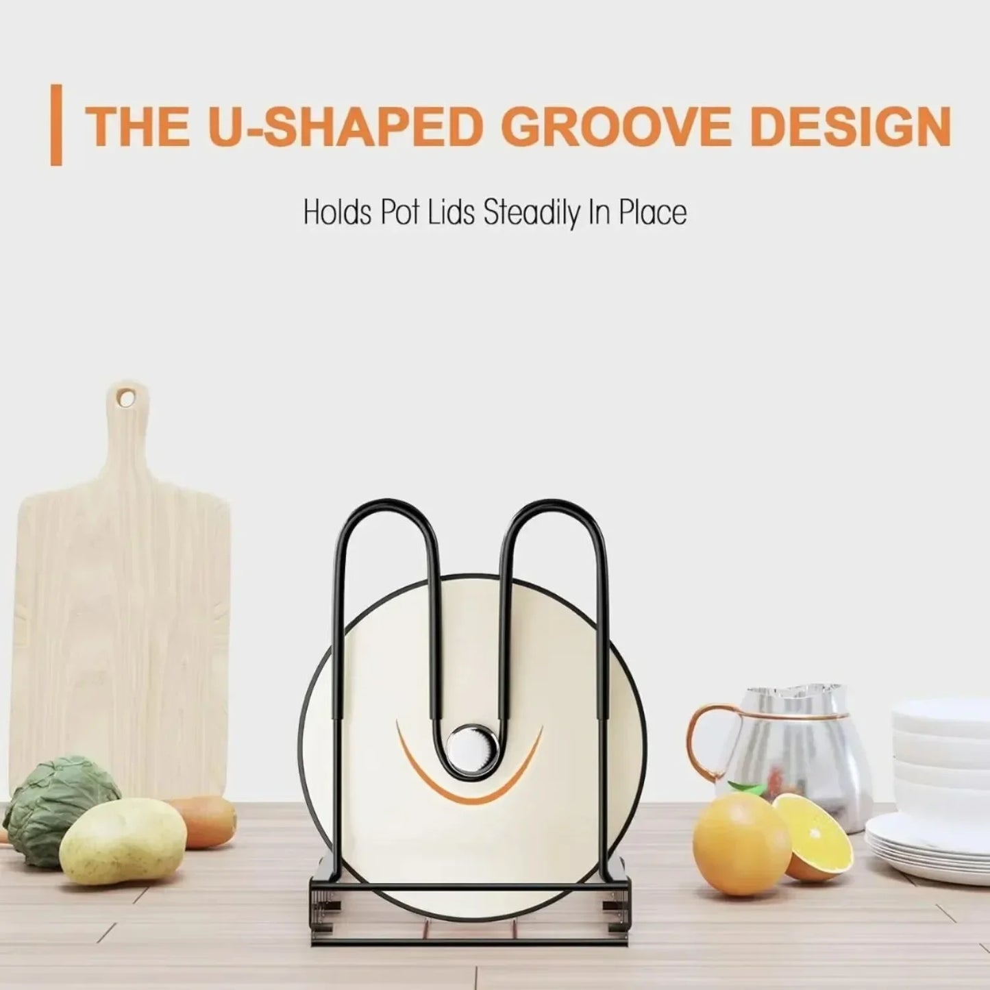 Adjustable 8-Tier Pot Pan Organizer Rack for Kitchen Cabinet Storage 3 DIY Methods to Arrange Your Pots And Pans Efficiently