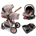 Luxury Baby Stroller High Landview 3 in 1 Baby Stroller Portable Baby Pushchair Baby Pram Baby Comfort for Newborn