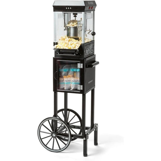 Garden Popcorn Maker Cart 2.5 Oz Kettle Makes 10 Cups