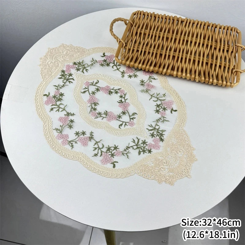 Vintage Lace Placemat Table for wedding
