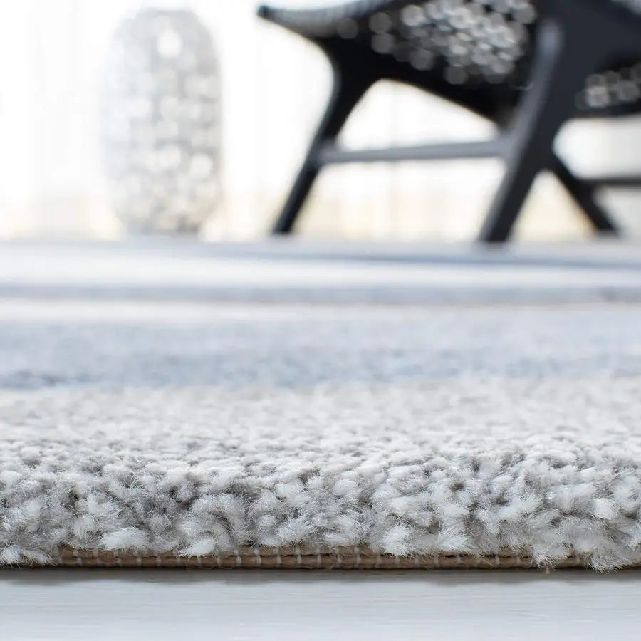Mid Century Modern Accent Rug Stain Resistant NonShedding Easy Care