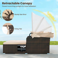 Weather-resistant garden furniture set with cushions