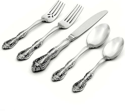 20 Piece Fine Flatware Set Service For 4 Heavyweight 18 10 Stainless