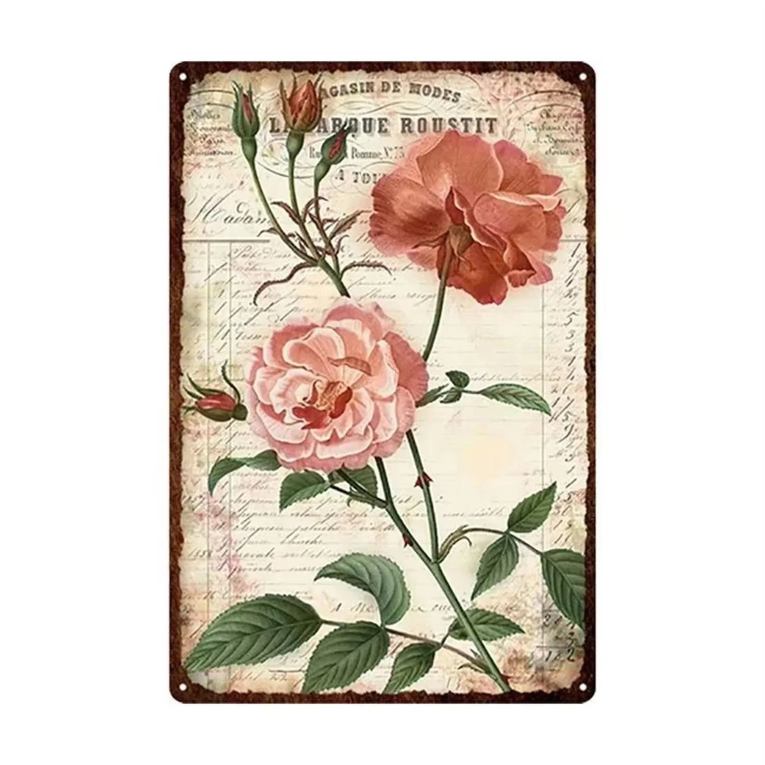  Flowers Metal for Home Garden