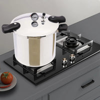 Explosion Proof Aluminum Alloy Pressure Cooker 90Kpa For Gas Stoves