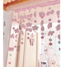 Bow Curtain Partition Door Window Decor For Dorm Rooms