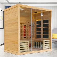 Solid Wood Home Sauna and Steam Room