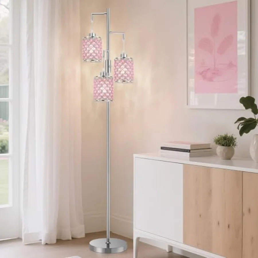 Crystal Floor Lamp- for Living Room
