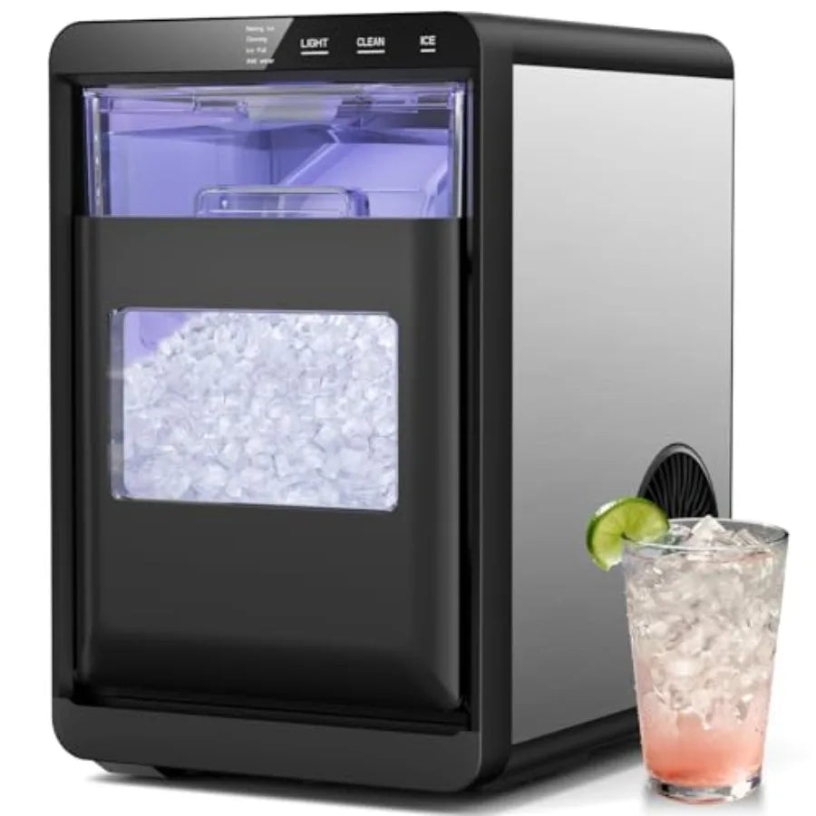 MDNG Nugget Ice Maker 44 Lbs Daily Countertop Self Cleaning