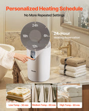 SucceBuy 20L Towel Warmer Bucket With LED Light Timer