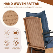 XIAOLANG Patio Furniture Set Outdoor Rocker Chairs with Cushions
