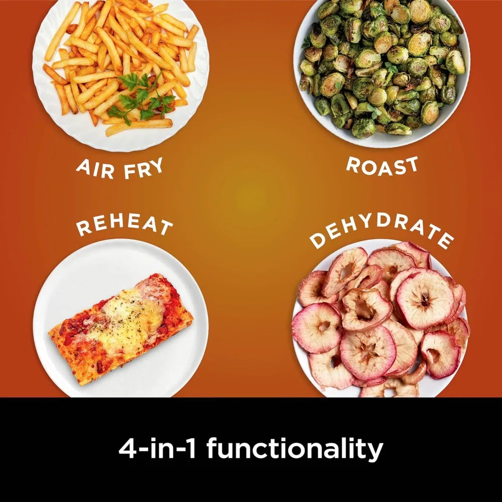 XMSJ 4-In-1 Air Fryer Pro Roast Reheat Dehydrate Kitchen