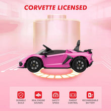 HiMISS Kids Ride On Car With Remote Control 12V Battery