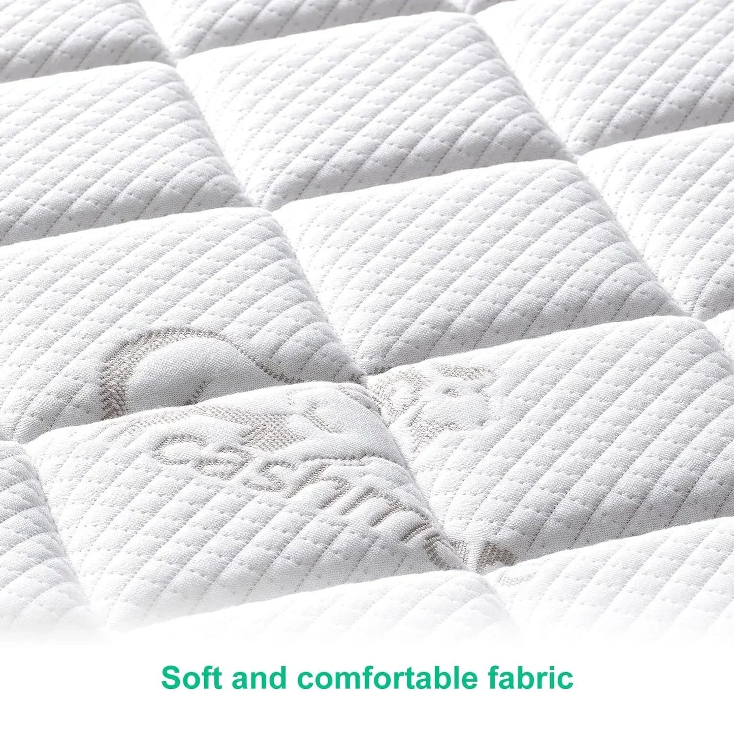 Premium Crib & Toddler Mattress,100% Knitted Fabric, Premium Fleece Surface-Hypoallergenic, 5" Thick Firm Soft Crib Mattress