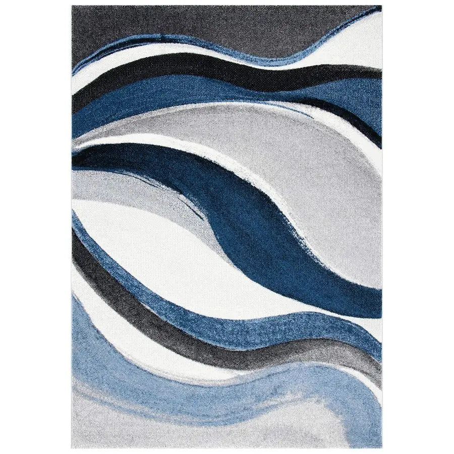 Mid Century Modern Accent Rug Stain Resistant NonShedding Easy Care
