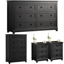 Bedroom Dresser and Nightstand Sets 4 Piece,18