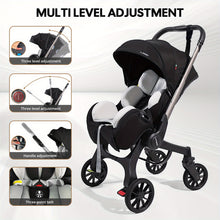Cochildor Reversible Foldable Baby Stroller Sunshade Safety Belt