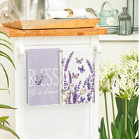 CMZLUMINEST Spring Kitchen Towels And Dishtowels With Floral Pattern
