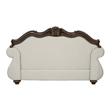 Button Tufted Loveseat With 3 Pillows And Sturdy Wood Frame
