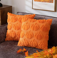 Halloween Pumpkin Printed Polyester Decorative Pillowcase For Festive Home Decor