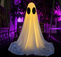 Spooky Ghost Halloween Decorations for Seasonal Party Displays