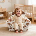 Kids Memory Foam Lounger Sofa With Machine Washable Cover