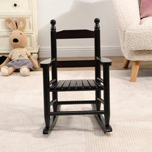 GINOST Rocking Oak Chair Indoor Outdoor Kids Durable