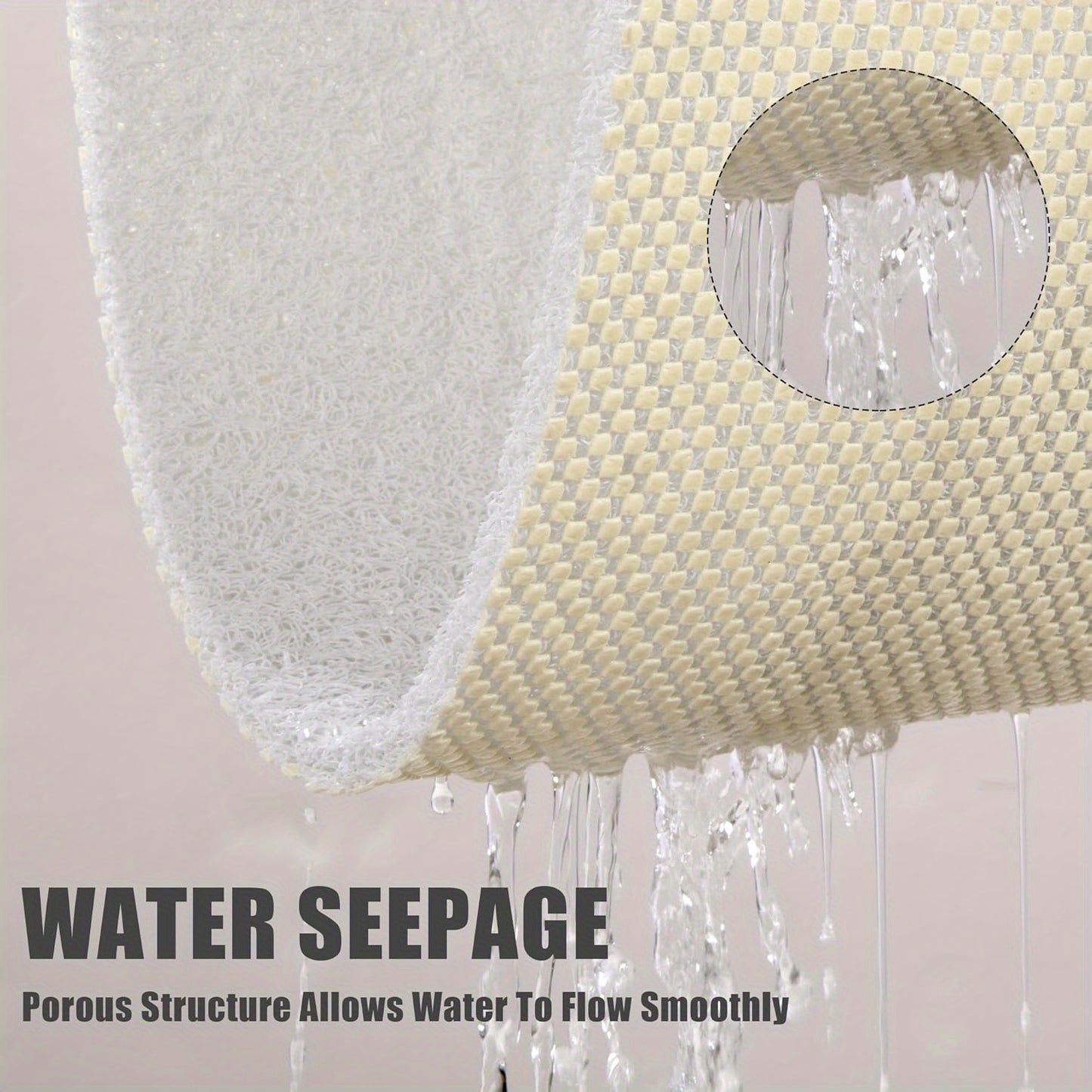 Non Slip Bathtub Mat Quick Dry Cushioned Shower Floor Mat