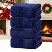 SEISSO 4-Pack Luxury Bath Towels Ultra Soft Quick Dry