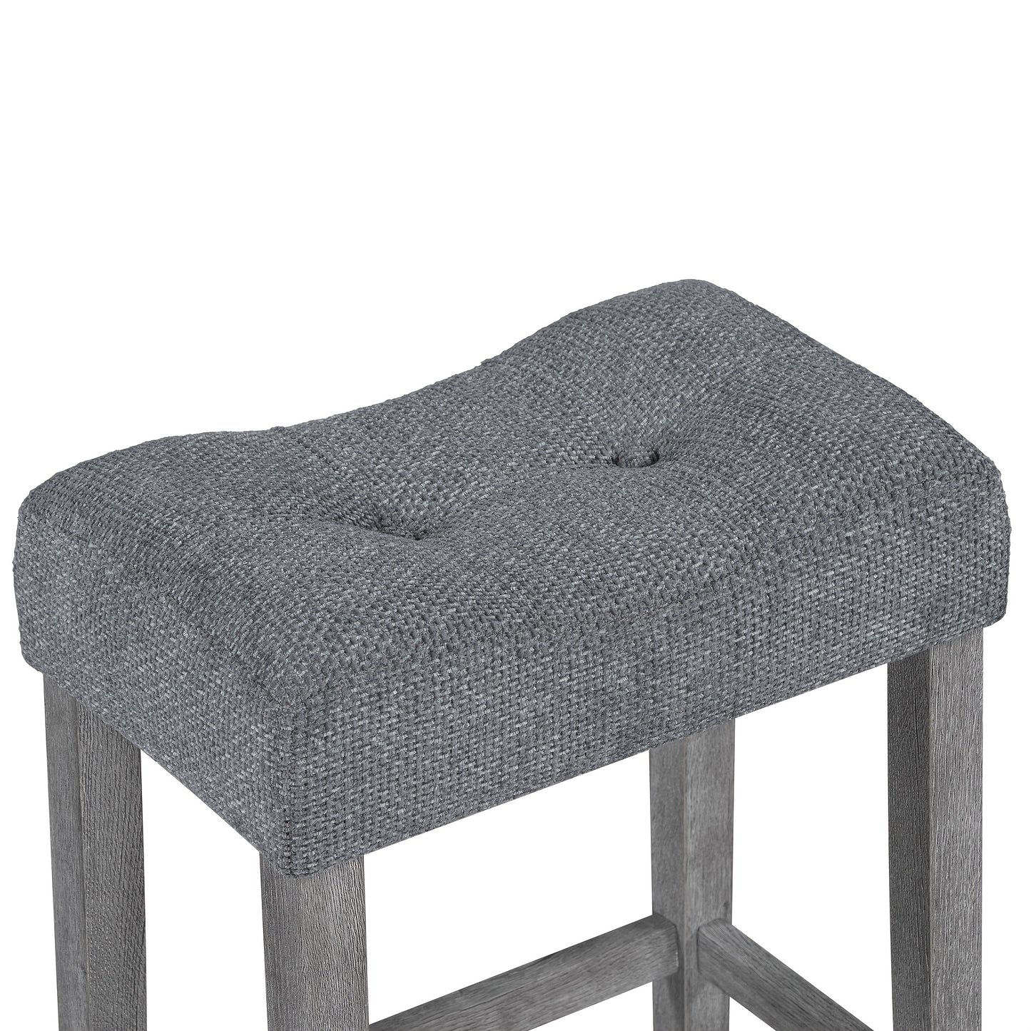 MIKIBAMA 4-Piece Industrial Style Bar Table and Chair Set
