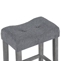 MIKIBAMA 4-Piece Industrial Style Bar Table and Chair Set