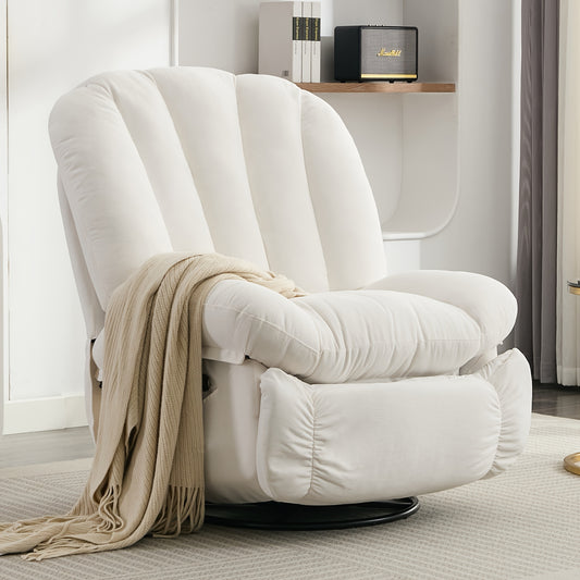 DYHOME Electric Recliner With Heated Massage USB Type C Ports