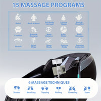 Zero Gravity Massage Chair With 4D Acupressure And SL Track