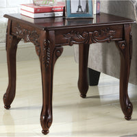 GINOST Wood Coffee And End Table Set With MDF Frame