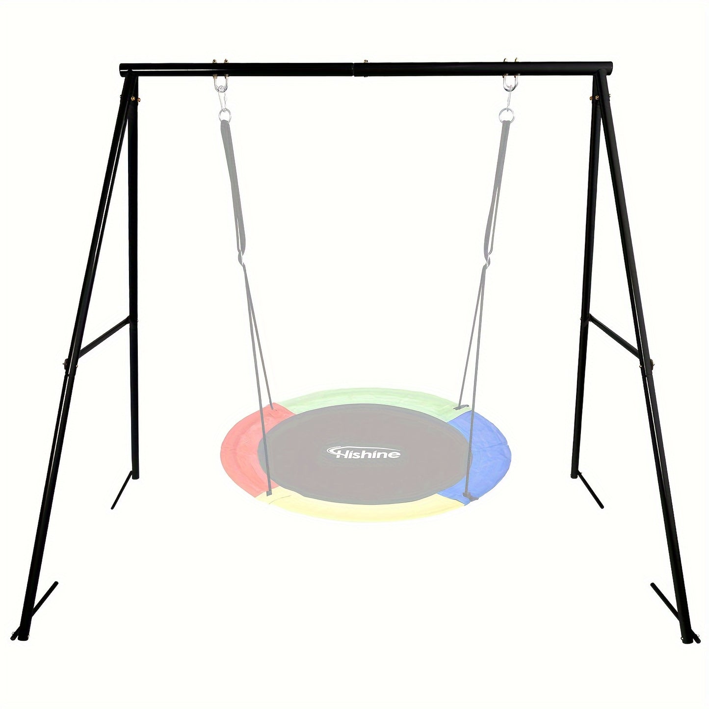HISHINE Heavy Duty Steel Swing Stand With Ground Pegs