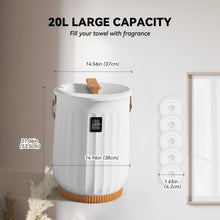 Luxurious Spa Grade Towel Warmer Bucket With Four Time Settings