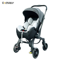 Cochildor Reversible Foldable Baby Stroller Sunshade Safety Belt