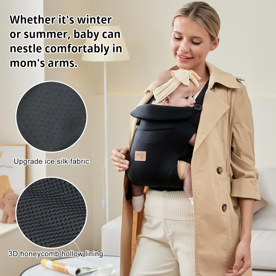 VRBABIES Ergonomic Baby Carrier For Newborn To Toddler Breathable