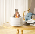 Flame Effect Humidifier and Aroma Diffuser with USB Operation