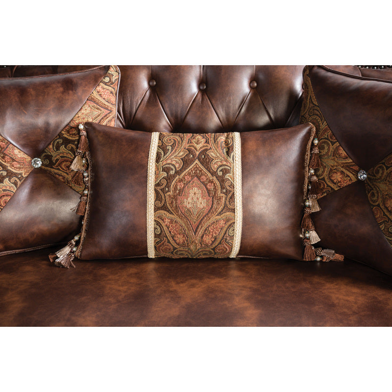 Palenci Heirloom Luxury Accent Chair With Button Tufted Back