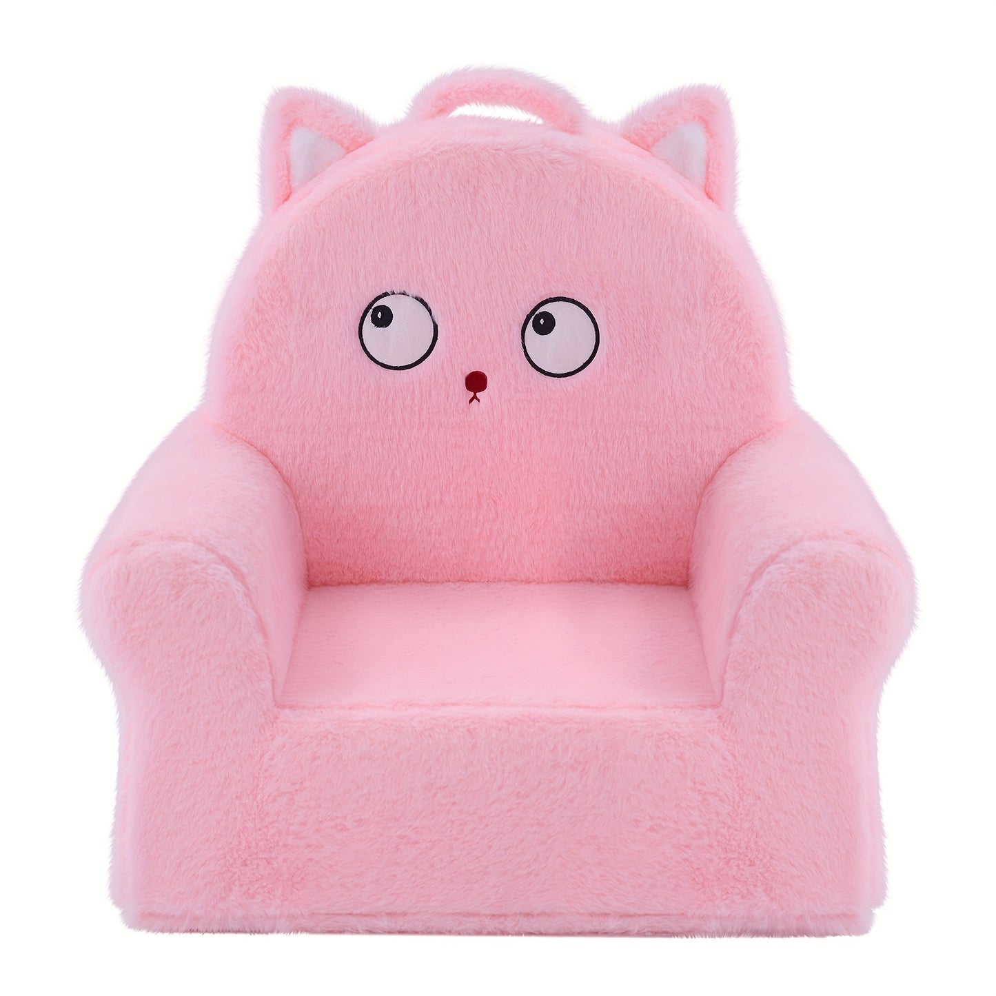 MOONBEEKI Memory Foam Kids Armchair Bear Shape With Manual Recline For Toddlers