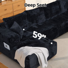 Cloud Shaped Frameless Beanbag Sofa For Living Room Lounge