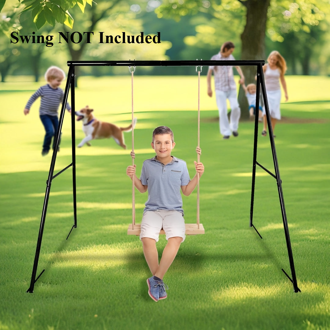 HISHINE Heavy Duty Steel Swing Stand With Ground Pegs