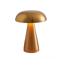 Mushroom Table Lamp With Dimmable Touch Control Ambient Lighting