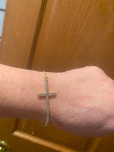 Gold Cross Bracelet: Simple Statement of Faith