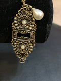 Victorian lock and key bracelet