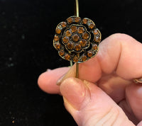 Antique bronze floral bracelet. Adjustable to fit any wrist size