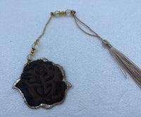 Leather Butterfly Dragonfly And Rose Bookmarks With Tassels